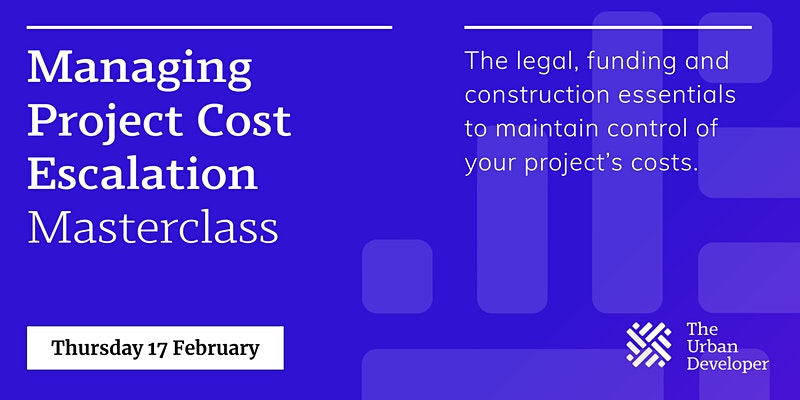 Managing Project Cost Escalation Masterclass
